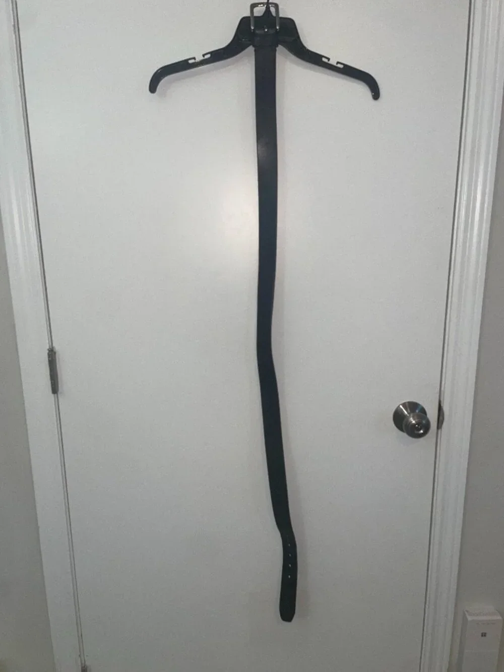 Men's Genuine leather Black Fossil Belt Size 42in